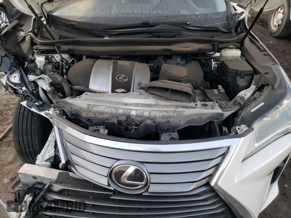 2017 Lexus RX with VIN JTJBZMCA6H2022124, listed as a Copart auction lot 71638472 with 109,147 mi miles. Bid and sale history available at carsss.com. Image 11.