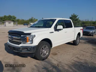 2020 Ford F-150 XL with VIN 1FTEW1E59LFB13686, listed as a IAAI auction lot 40281996 with 42,794 mi miles and . Bid and sale history available at DreamBid. Image 2.
