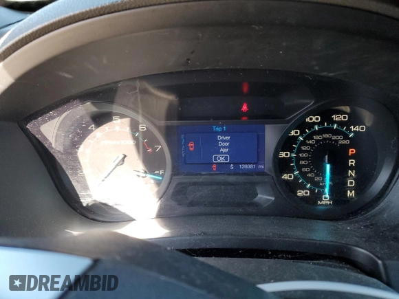 2014 Ford Explorer with VIN 1FM5K7B82EGA97613, listed as a Copart auction lot 48051725 with 139,381 mi miles and Clean Title. Bid and sale history available at DreamBid. Image 9.