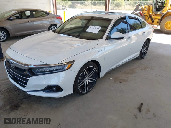2022 Honda Accord Touring with VIN 1HGCV3F90NA011671, listed as a IAAI auction lot 42743890 with 76,728 mi miles and . Bid and sale history available at DreamBid. Image 18.