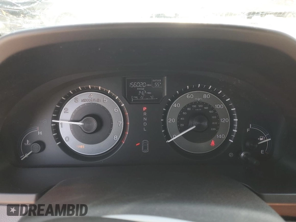 2012 Honda Odyssey EX-L with VIN 5FNRL5H61CB067331, listed as a Copart auction lot 50016455 with 156,020 mi miles and Non Repairable. Bid and sale history available at DreamBid. Image 9.