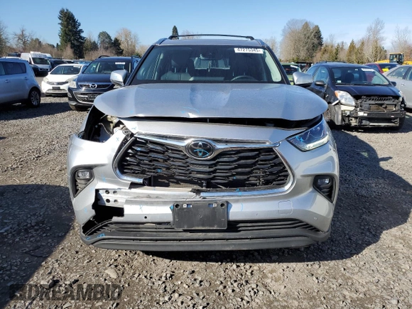 2023 Toyota Highlander L with VIN 5TDKDRBH1PS047176, listed as a Copart auction lot 47275345 with 19,473 mi miles and Salvage title. Bid and sale history available at DreamBid. Image 5.