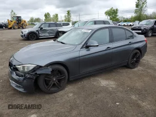 2013 BMW 3 Series 320i xDrive with VIN WBA3C3C53DF981650, listed as a Copart auction lot 58251005 with 178,714 mi miles and Salvage title. Bid and sale history available at DreamBid. Image 1.