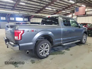2017 Ford F-150 XL with VIN 1FTFX1EF7HFC55035, listed as a Copart auction lot 45497235 with 62,797 mi miles and Salvage Title. Bid and sale history available at carsss.com. Image 3.