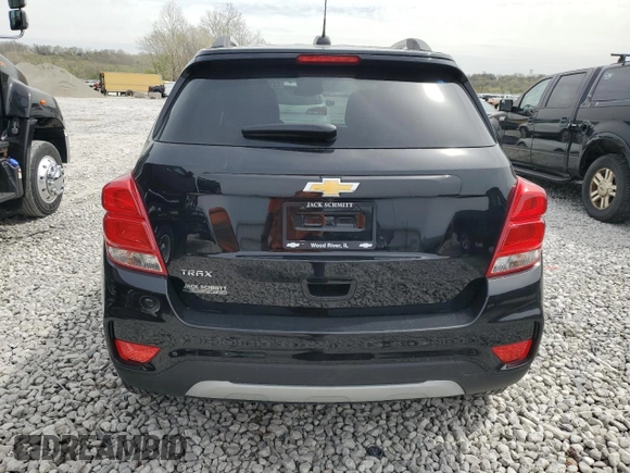 2021 Chevrolet Trax LT with VIN KL7CJLSB1MB334409, listed as a Copart auction lot 53111035 with 26,014 mi miles and Salvage title. Bid and sale history available at DreamBid. Image 6.