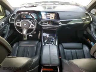 2020 BMW X7 M50i with VIN 5UXCX6C07LLE35920, listed as a Copart auction lot 83606344 with 99,780 mi miles and Clean Title. Bid and sale history available at carsss.com. Image 8.