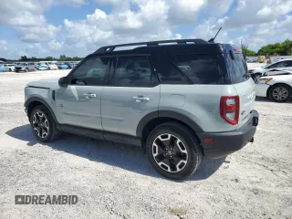 2023 Ford Bronco Sport Outer Banks с VIN 3FMCR9C65PRD14403, выставлен на аукционе Copart как лот 61212675 с пробегом 7 076 миль миль и Списание • Salvage title. История ставок и продаж доступна на DreamBid. Изображение 2.