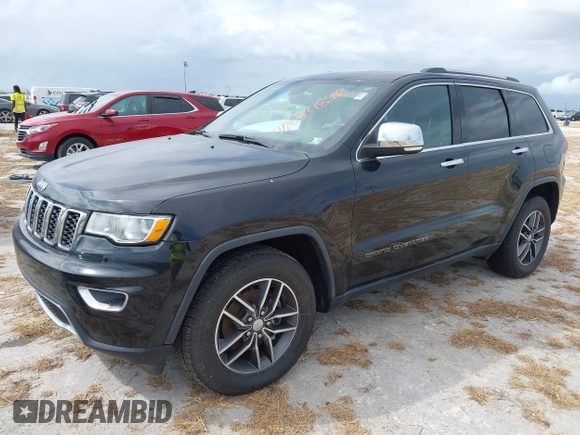 2018 Jeep Grand Cherokee Limited with VIN 1C4RJFBG8JC107833, listed as a IAAI auction lot 40654898 with 62,876 mi miles and . Bid and sale history available at DreamBid. Image 2.