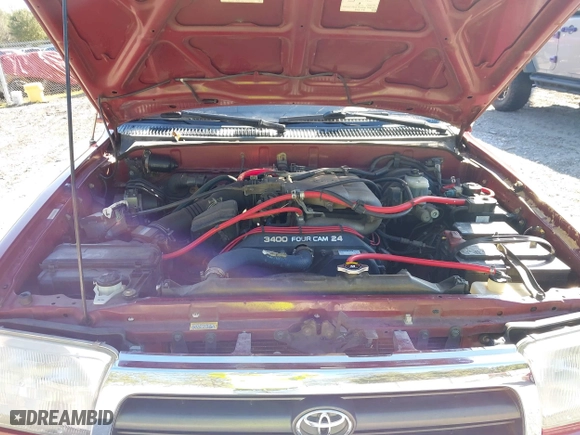 1998 Toyota 4Runner with VIN JT3GN87R3W0058507, listed as a IAAI auction lot 41642512 with 186,708 mi miles. Bid and sale history available at carsss.com. Image 10.