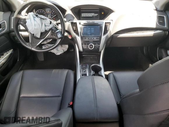 2020 Acura TLX with VIN 19UUB2F38LA006301, listed as a Copart auction lot 60717985 with 59,445 mi miles and Salvage title. Bid and sale history available at DreamBid. Image 8.