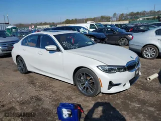 2020 BMW 3 Series 330i xDrive with VIN WBA5R7C07LFH92066, listed as a IAAI auction lot 41603868 with 44,439 mi miles. Bid and sale history available at carsss.com. Image 1.