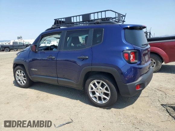 2019 Jeep Renegade Sport with VIN ZACNJAAB5KPK49980, listed as a Copart auction lot 60098805 with Not provided miles and Salvage title. Bid and sale history available at DreamBid. Image 2.