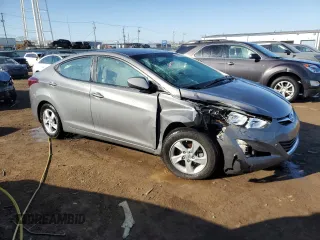 2014 Hyundai Elantra SE with VIN 5NPDH4AE6EH483984, listed as a Copart auction lot 48506655 with 69,829 mi miles and Salvage title. Bid and sale history available at DreamBid. Image 4.