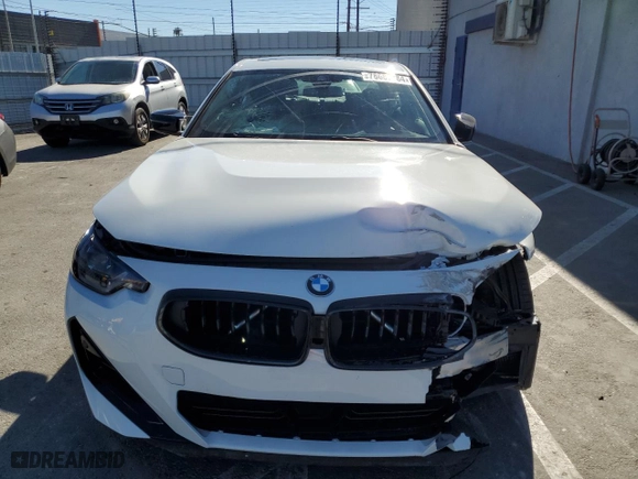 2024 BMW 2 Series M240i with VIN 3MW43CM04R8E68141, listed as a Copart auction lot 78689784 with 2,917 mi miles and Salvage Title. Bid and sale history available at carsss.com. Image 5.