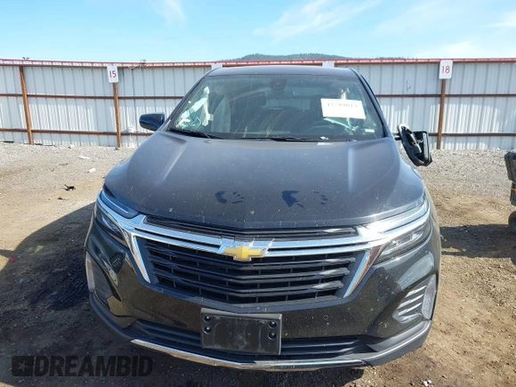2024 Chevrolet Equinox LT with VIN 3GNAXUEG4RL365267, listed as a IAAI auction lot 42599014 with 22,967 mi miles and . Bid and sale history available at DreamBid. Image 12.