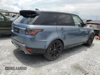 2018 Land Rover Range Rover Sport HSE with VIN SALWR2RV2JA698495, listed as a Copart auction lot 64785085 with 153,492 mi miles and Clean title. Bid and sale history available at DreamBid. Image 3.