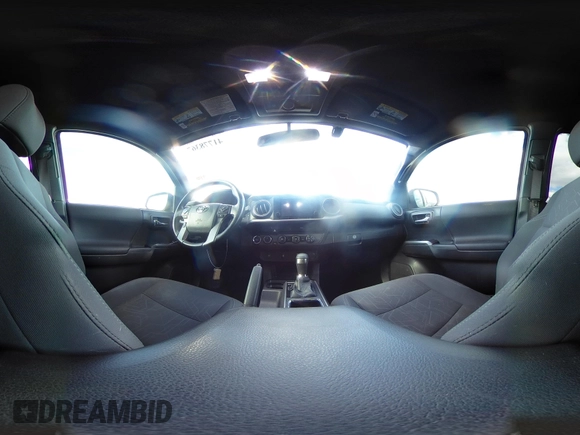 2017 Toyota Tacoma SR5 with VIN 3TMDZ5BN5HM020766, listed as a IAAI auction lot 41778367 with 100,048 mi miles. Bid and sale history available at carsss.com. Image 20.