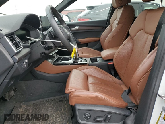 2021 Audi Q5 Prestige z VIN WA1CAAFY8M2032874, wystawiony jako Copart lot #61578455 z przebiegiem 38 903 mil mil oraz Szkoda całkowita • Salvage title. Historia ofert i sprzedaży dostępna na DreamBid. Obrazek 7.