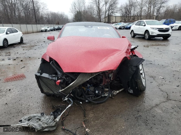 2015 Tesla Model S 85D with VIN 5YJSA1E49FF113947, listed as a Copart auction lot 42899195 with 0 miles and Salvage Title. Bid and sale history available at carsss.com. Image 5.