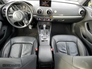 2016 Audi A3 e-tron Premium with VIN WAUUPBFFXGA124282, listed as a Copart auction lot 85715104 with 91,191 mi miles and Salvage Title. Bid and sale history available at carsss.com. Image 8.