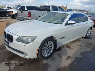 2011 BMW 7 Series 750Li with VIN WBAKB8C57BCY66558, listed as a IAAI auction lot 41494697 with 102,560 mi miles. Bid and sale history available at carsss.com. Image 2.