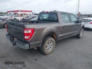 2023 Ford F-150 XL with VIN 1FTFW1E89PFA39819, listed as a IAAI auction lot 41929566 with 46,875 mi miles. Bid and sale history available at carsss.com. Image 4.