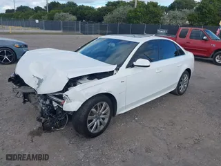 2015 Audi A4 Premium with VIN WAUAFAFL2FN016008, listed as a IAAI auction lot 41024922 with 46683 miles. Bid and sale history available at carsss.com. Image 16.