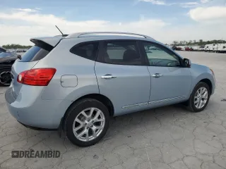 2011 Nissan Rogue SV with VIN JN8AS5MT8BW182115, listed as a Copart auction lot 52280875 with 248,311 mi miles and Salvage Title. Bid and sale history available at carsss.com. Image 3.