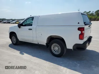 2023 Chevrolet Silverado 1500 Work Truck with VIN 3GCNAAEK6PG337510, listed as a Copart auction lot 48968765 with 129,352 mi miles and Clean Title. Bid and sale history available at carsss.com. Image 2.