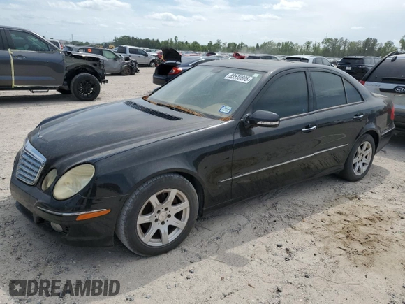 2008 Mercedes-Benz E 320 with VIN WDBUF22X68B225950, listed as a Copart auction lot 53519805 with 145,696 mi miles and Clean Title. Bid and sale history available at carsss.com. Image 1.