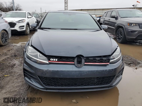 2018 Volkswagen Golf GTI S with VIN 3VW547AU1JM254669, listed as a Copart auction lot 39706134 with 81,176 mi miles. Bid and sale history available at carsss.com. Image 5.