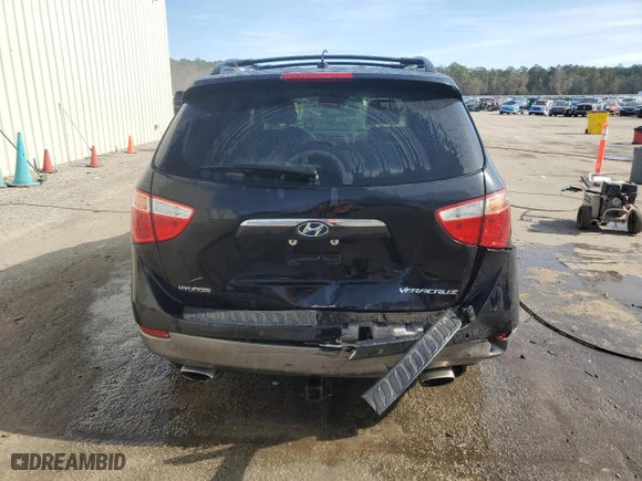 2011 Hyundai Veracruz GLS with VIN KM8NU4CC1BU163674, listed as a Copart auction lot 42760465 with 338,555 mi miles and Salvage Title. Bid and sale history available at carsss.com. Image 6.