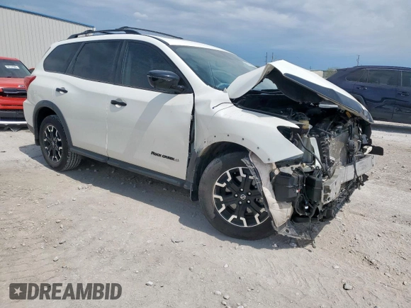 2020 Nissan Pathfinder SL z VIN 5N1DR2CN6LC603558, wystawiony jako Copart lot #50756525 z przebiegiem 53 421 mil mil oraz Szkoda całkowita • Salvage title. Historia ofert i sprzedaży dostępna na DreamBid. Obrazek 4.