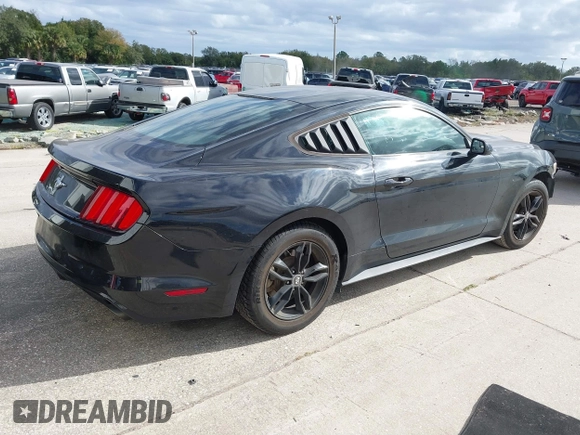 2016 Ford Mustang V6 with VIN 1FA6P8AMXG5265632, listed as a IAAI auction lot 41092678 with 109,705 mi miles and . Bid and sale history available at carsss.com. Image 4.