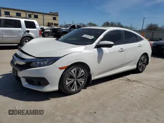 2018 Honda Civic EX-L with VIN JHMFC1F79JX021061, listed as a Copart auction lot 49310375 with 138,148 mi miles and Salvage Title. Bid and sale history available at DreamBid. Image 1.