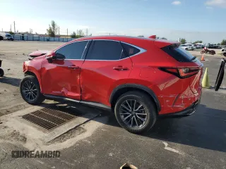 2024 Lexus NX 250 with VIN 2T2ADCAZ8RC006506, listed as a Copart auction lot 56873335 with 55,161 mi miles and Non repairable. Bid and sale history available at DreamBid. Image 2.