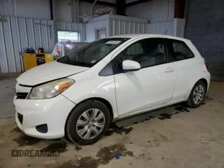 2013 Toyota Yaris L with VIN JTDJTUD33DD542733, listed as a Copart auction lot 80464604 with 290,558 mi miles and Clean Title. Bid and sale history available at carsss.com. Image 1.