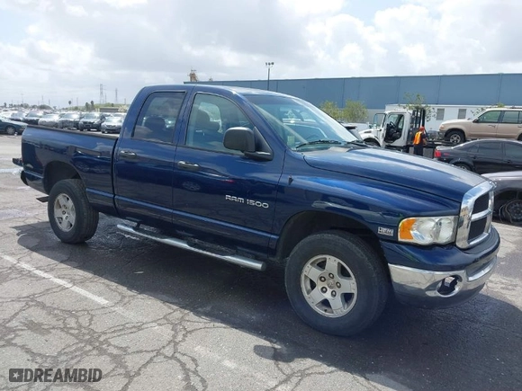 2005 Dodge Ram 1500 SLT with VIN 1D7HU18D85S118769, listed as a IAAI auction lot 41939478 with 186,947 mi miles. Bid and sale history available at carsss.com. Image 1.