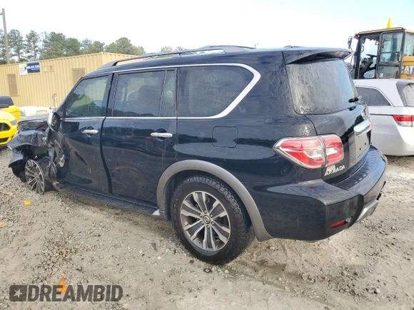 2019 Nissan Armada SV with VIN JN8AY2NC9K9588480, listed as a Copart auction lot 73414754 with 86,430 mi miles and Salvage Title. Bid and sale history available at carsss.com. Image 2.