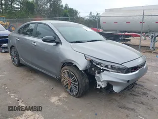 2023 Kia Forte GT with VIN 3KPF44AC1PE681401, listed as a IAAI auction lot 41884000 with 25,211 mi miles and . Bid and sale history available at carsss.com. Image 1.