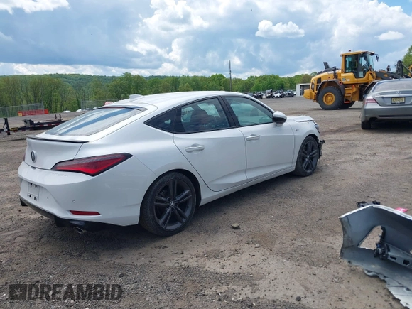 2023 Acura Integra Technology with VIN 19UDE4H63PA023846, listed as a IAAI auction lot 42195077 with 57,873 mi miles and . Bid and sale history available at DreamBid. Image 4.