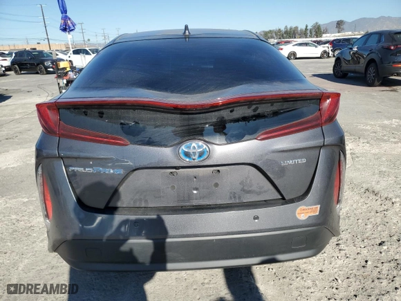 2020 Toyota Prius Prime LE with VIN JTDKARFP7L3139477, listed as a Copart auction lot 46514695 with 74,749 mi miles and Salvage Title. Bid and sale history available at carsss.com. Image 6.
