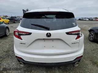 2023 Acura RDX w/A-Spec Package with VIN 5J8TC1H65PL000248, listed as a Copart auction lot 86764344 with 0 mi miles and Salvage Title. Bid and sale history available at carsss.com. Image 6.