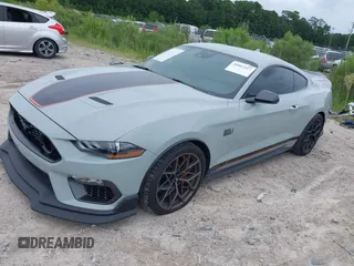 2022 Ford Mustang Mach 1 with VIN 1FA6P8R08N5551350, listed as a IAAI auction lot 39997217 with 17,534 mi miles and . Bid and sale history available at DreamBid. Image 17.