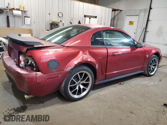 2004 Ford Mustang Standard with VIN 1FAFP40684F145085, listed as a Copart auction lot 57019005 with 126,462 mi miles and Non repairable. Bid and sale history available at DreamBid. Image 3.