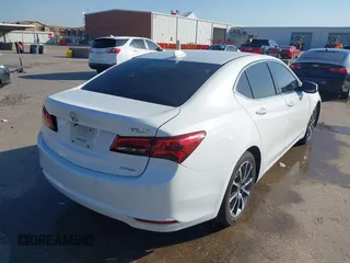 2015 Acura TLX V6 Advance with VIN 19UUB3F7XFA006457, listed as a IAAI auction lot 41969272 with 99,715 mi miles. Bid and sale history available at carsss.com. Image 4.