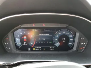 2020 Audi Q3 S line Premium with VIN WA1DECF36L1020574, listed as a Copart auction lot 52804445 with 37,040 mi miles and Salvage Title. Bid and sale history available at carsss.com. Image 9.