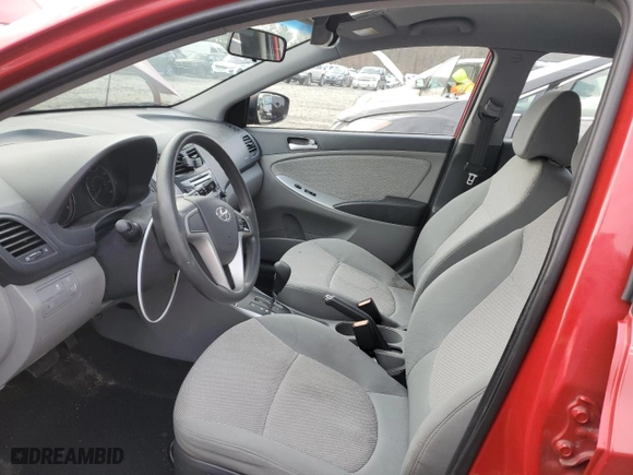 2013 Hyundai Accent GL with VIN KMHCT5AEXDU137369, listed as a Copart auction lot 83940744 with 114,521 mi miles and Salvage Title. Bid and sale history available at carsss.com. Image 7.
