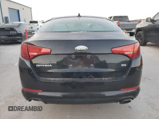 2013 Kia Optima LX with VIN 5XXGM4A76DG214999, listed as a Copart auction lot 48585905 with 161,745 mi miles and Salvage Title. Bid and sale history available at carsss.com. Image 6.