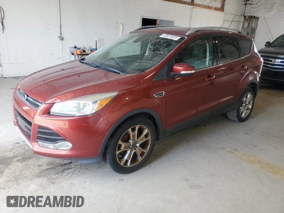 2015 Ford Escape Titanium with VIN 1FMCU0JX1FUB02997, listed as a Copart auction lot 63851825 with 132,778 mi miles and Clean title. Bid and sale history available at DreamBid. Image 1.